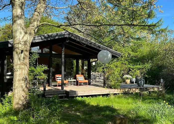 With Wild Garden Near Tisvilde